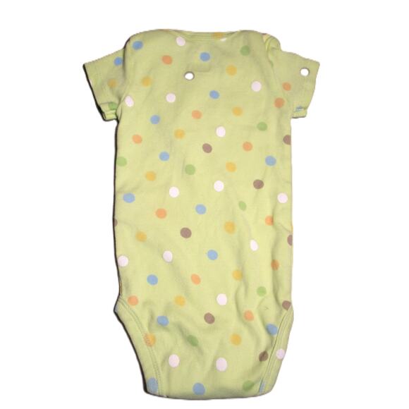 Carter's Newborn Baby Bodysuit Bundle 4 One-Pieces Cotton Giraffe, Stripes - Picture 3 of 9